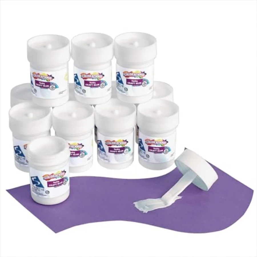 ® Набор клея для творчества Tacky Craft Glue для класса, 12 баночек по 3 унции каждая, с встроенным аппликатором-кистью, густой и прочный клей, быстросохнущий
® Набор клея для творчества Tacky Craft Glue для класса, 12 баночек по 3 унции каждая, с встроенным аппликатором-кистью, густой и прочный клей, быстросохнущий