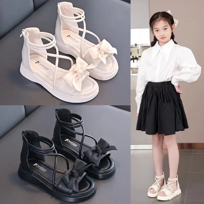 All-Match Princess Roman Shoes Girls Sandals Summer Soft-Sole Kids Plats Sandals
All-Match Princess Roman Shoes Girls Sandals Summer Soft-Sole Kids Plats Sandals