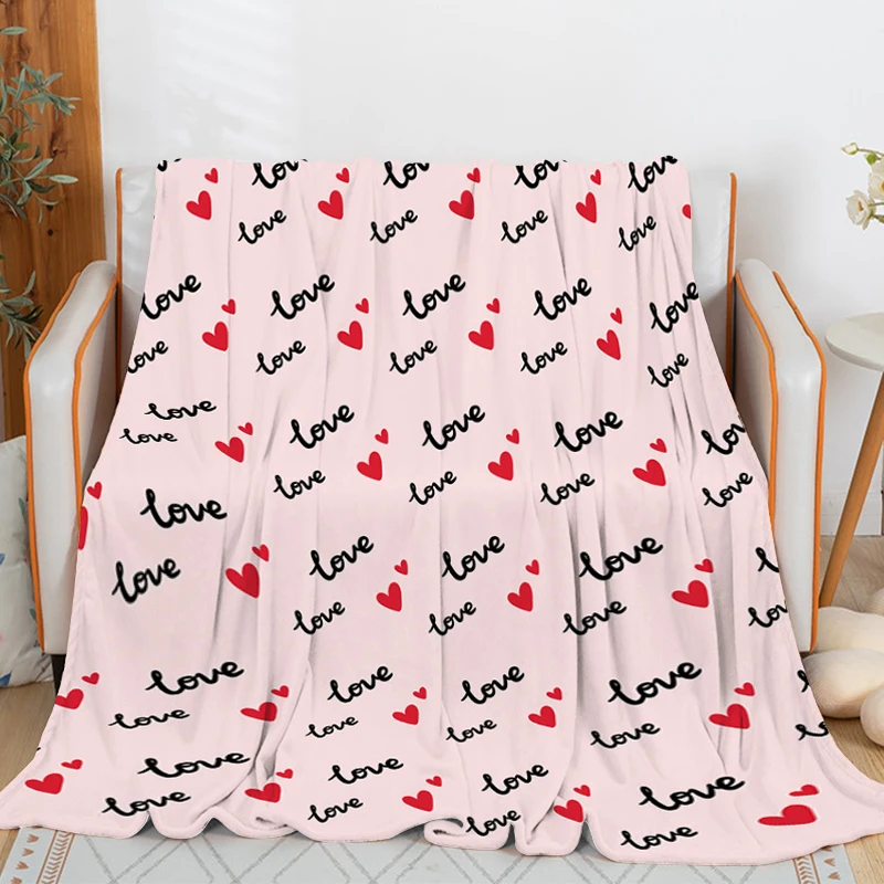 Love Sofa Blankets for Winter Warm Knee Bed Camping Custom Flannel Fleece Fluffy Soft Blankets King Size Microfiber Bedding
Love Sofa Blankets for Winter Warm Knee Bed Camping Custom Flannel Fleece Fluffy Soft Blankets King Size Microfiber Bedding