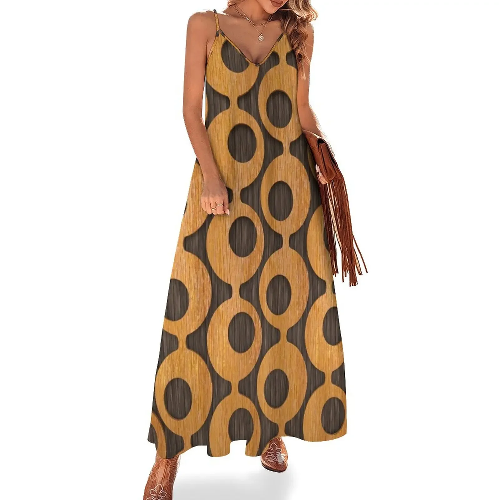 Mid-Century Wood Furniture Pattern Sleeveless Dress elegant women's sets prom clothes women's summer dresses 2025 birthday dress
Mid-Century Wood Furniture Pattern Sleeveless Dress elegant women's sets prom clothes women's summer dresses 2025 birthday dress