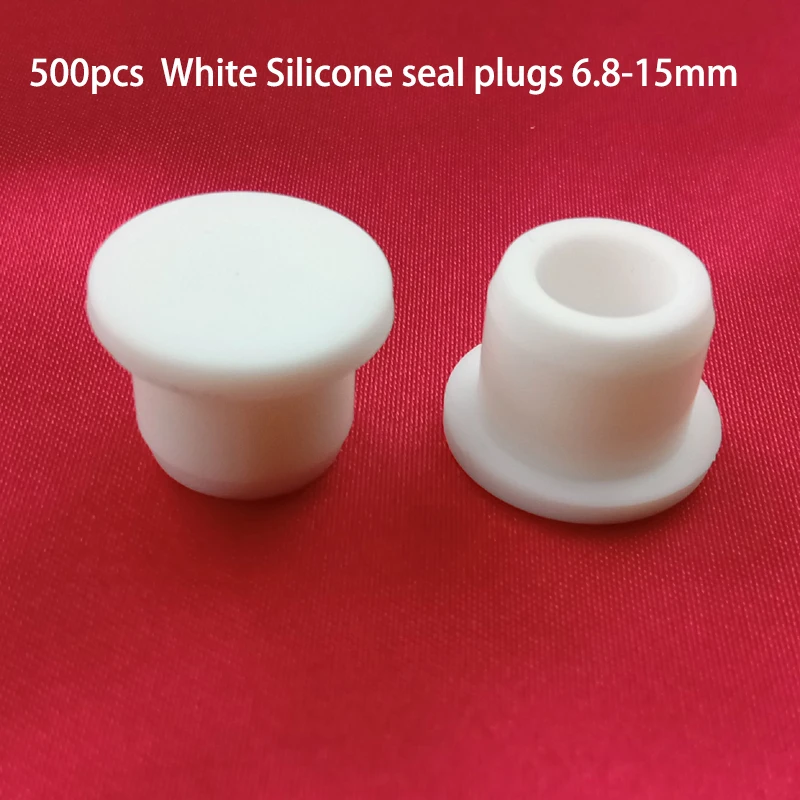 500pcs White 6.8mm-10mm Silicone Rubber Hole Plug T Type Inserts Seal Plugs Stopper End Caps Dustproof Protective Sleeve
500pcs White 6.8mm-10mm Silicone Rubber Hole Plug T Type Inserts Seal Plugs Stopper End Caps Dustproof Protective Sleeve