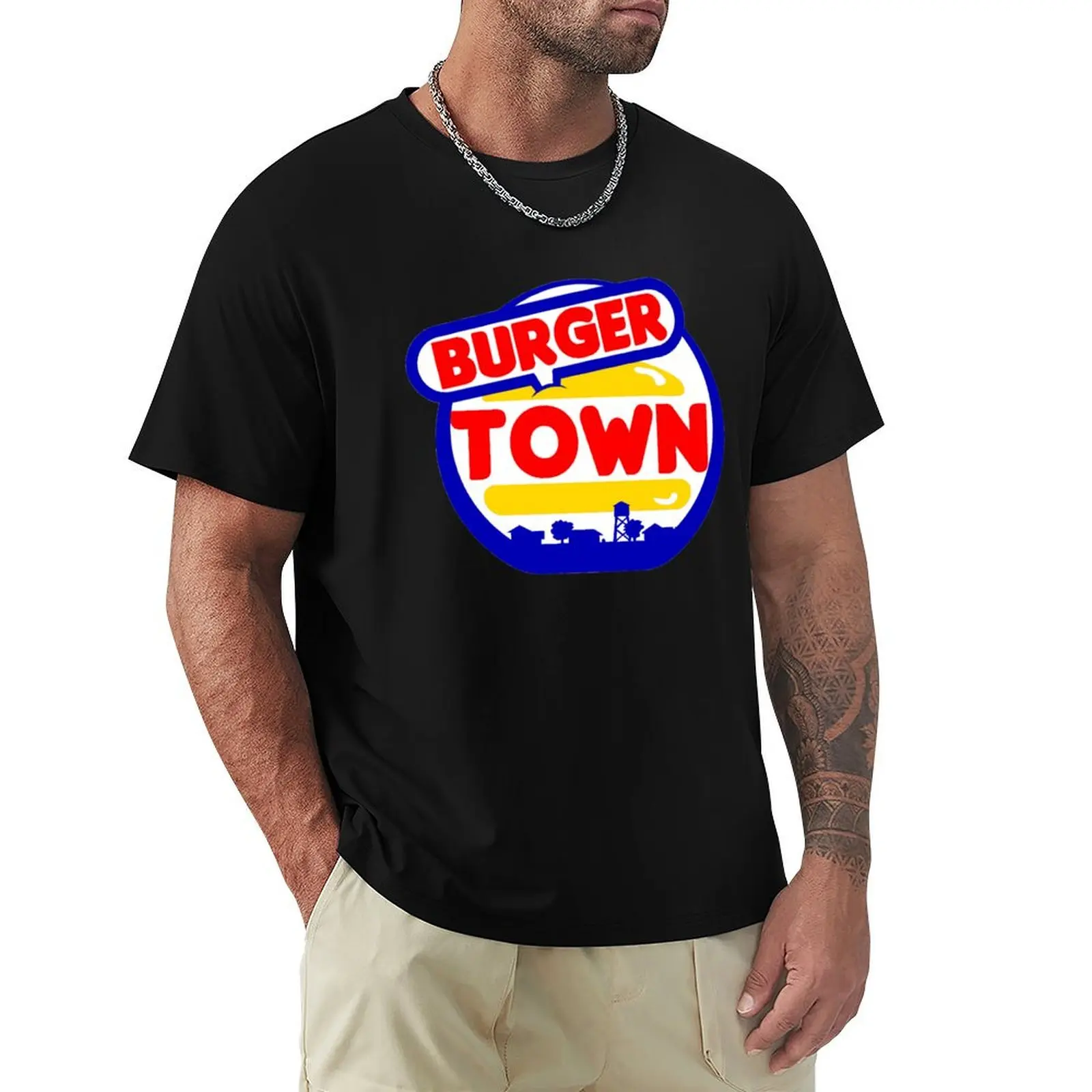 Burger Town Best Selling T-Shirt man clothes luxury designer plus size clothes men graphic t shirts
Burger Town Best Selling T-Shirt man clothes luxury designer plus size clothes men graphic t shirts