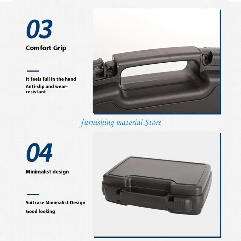 Y5GD Compactly Plastic Tool Carriers Case Partitioned Storage Space for Workshops
Y5GD Compactly Plastic Tool Carriers Case Partitioned Storage Space for Workshops
