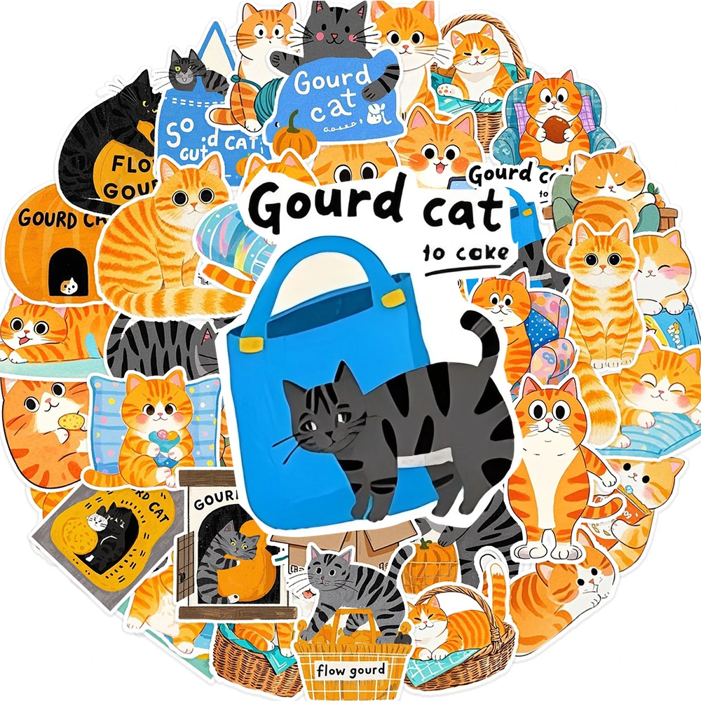 10/30/50pcs Cartoon Cute Ginger Cat Stickers Waterproof Graffiti Decals DIY Stationery Guitar Laptop Car Kawaii Sticker Kid Toys
10/30/50pcs Cartoon Cute Ginger Cat Stickers Waterproof Graffiti Decals DIY Stationery Guitar Laptop Car Kawaii Sticker Kid Toys