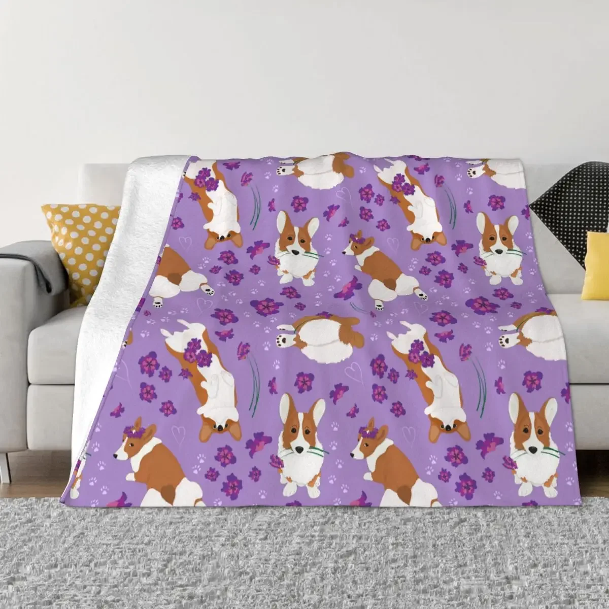 Cute Corgi Dog Baby Blankets Sofa Cover Coral Fleece Plush Cartoon Animal Super Soft Babe Carpetss Sofa Couch Plush Thin Quilt
Cute Corgi Dog Baby Blankets Sofa Cover Coral Fleece Plush Cartoon Animal Super Soft Babe Carpetss Sofa Couch Plush Thin Quilt