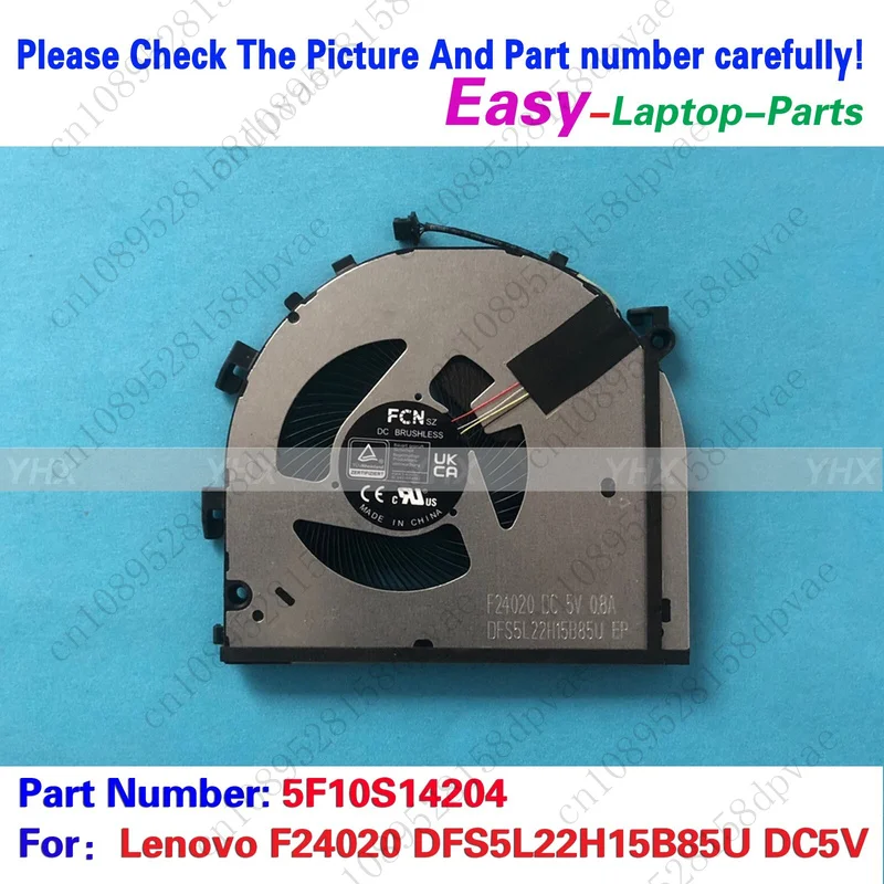 GYX New For Lenovo F24020 DFS5L22H15B85U DC5V CPU COOLING FAN 5F10S14204 Fast delivery
GYX New For Lenovo F24020 DFS5L22H15B85U DC5V CPU COOLING FAN 5F10S14204 Fast delivery