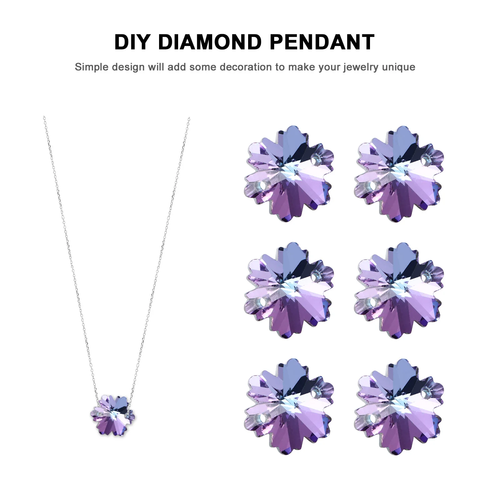 56 шт. фиолетовых страз в форме снежинок для изготовления украшений, браслетов, поделок, декора
56 шт. фиолетовых страз в форме снежинок для изготовления украшений, браслетов, поделок, декора