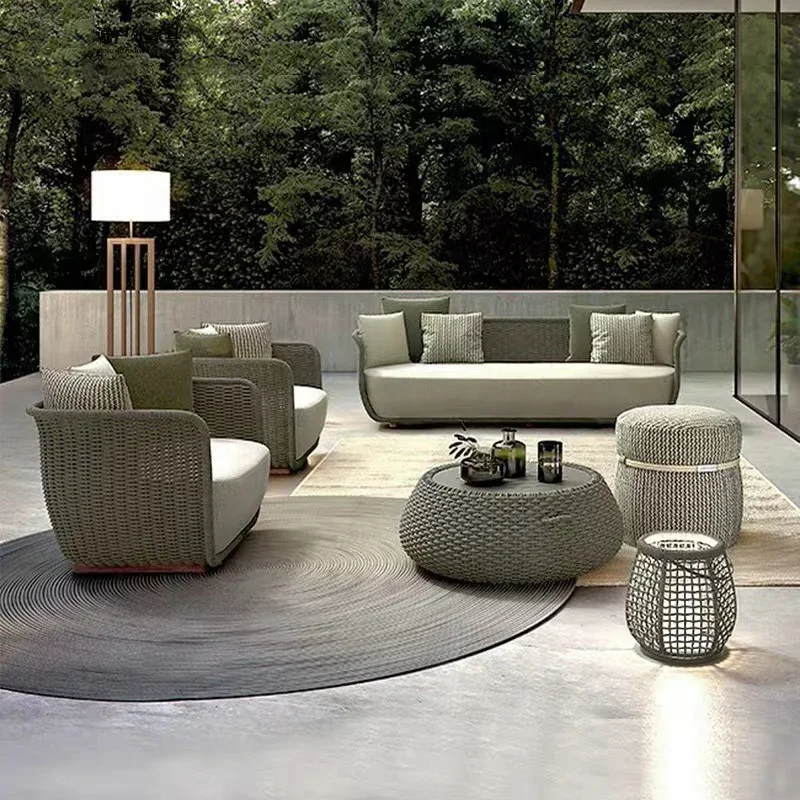 Furniture For CK923 new arrival luxury design European outdoor furniture modern rope weaving garden patio balcony sofa sets
Furniture For CK923 new arrival luxury design European outdoor furniture modern rope weaving garden patio balcony sofa sets
