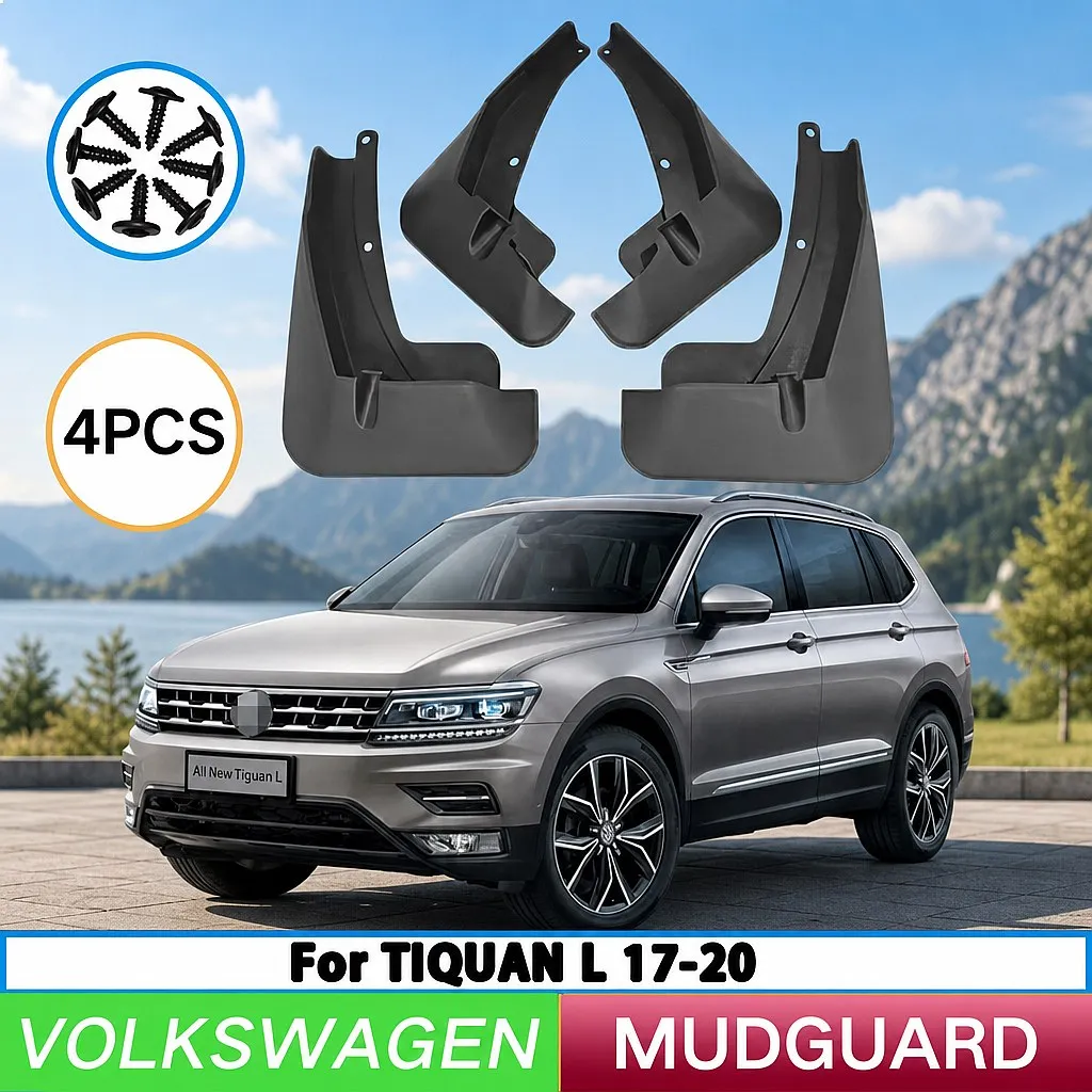 For VW Tiguan Tiguan L 17-20 Car Tire Fenders Splash Guard Front Rear Wheel Mudflaps 4pcs
For VW Tiguan Tiguan L 17-20 Car Tire Fenders Splash Guard Front Rear Wheel Mudflaps 4pcs