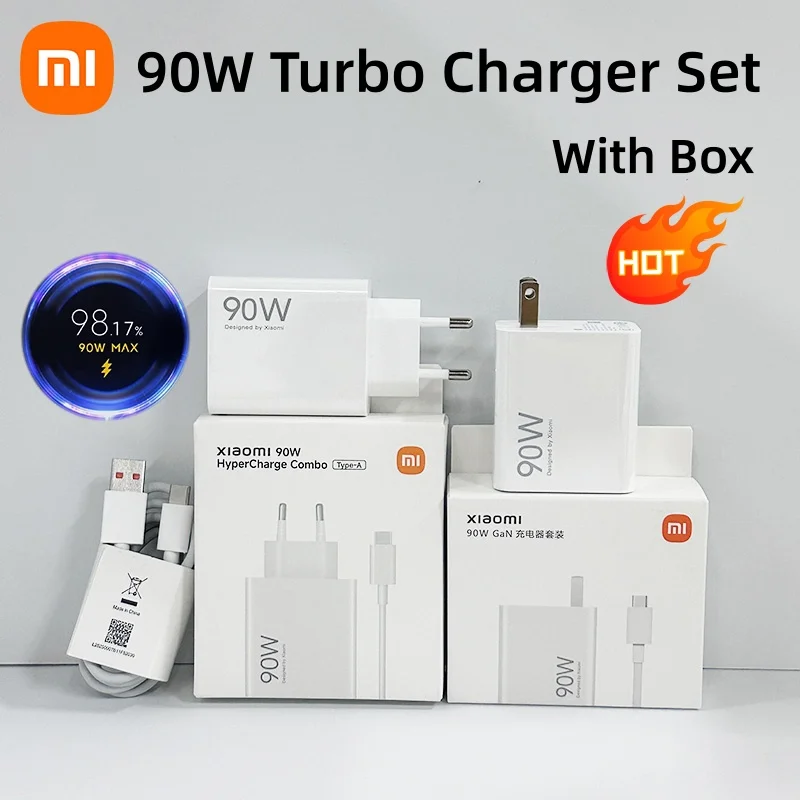 Оригинальное зарядное устройство Xiaomi 90W USB (EU/US) с турбо-быстрой зарядкой для Xiaomi Mi 13, 14, 15, 17 Ultra, Redmi Note 15, 14 Pro, Poco X7 Pro, F7
Оригинальное зарядное устройство Xiaomi 90W USB (EU/US) с турбо-быстрой зарядкой для Xiaomi Mi 13, 14, 15, 17 Ultra, Redmi Note 15, 14 Pro, Poco X7 Pro, F7