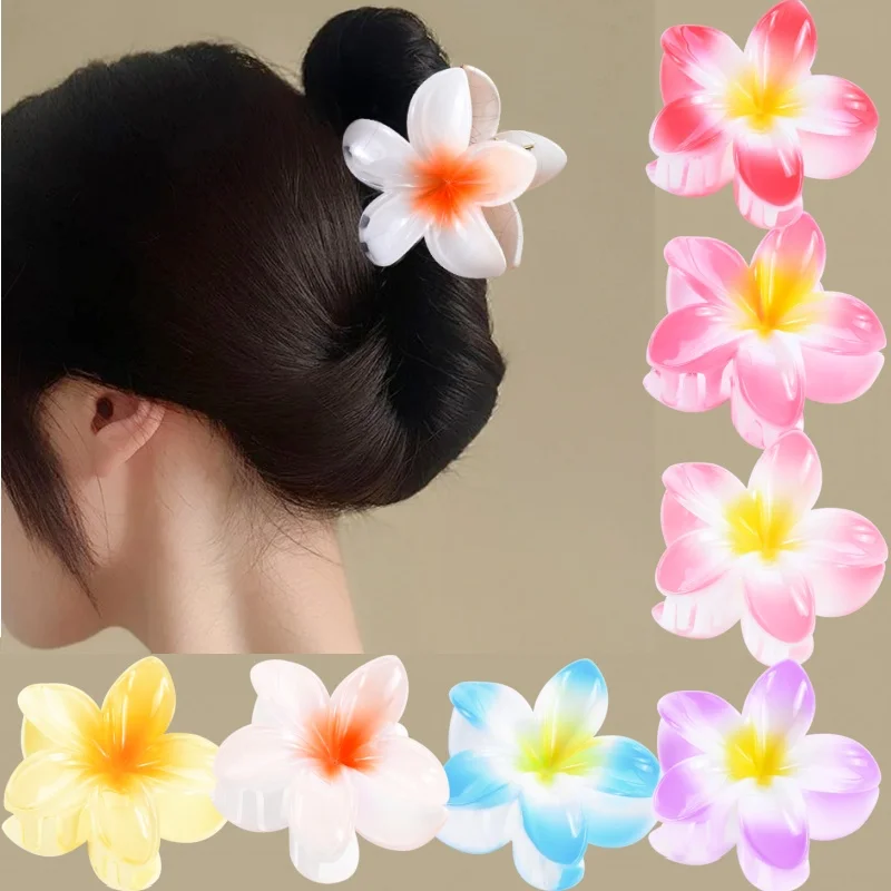 Bohemia Style Fashion Flowers Hair Clips Colorful Plastic Girl Hairpin Crab Hawaii Summer Beach Party Egg Flower Hair Accessory
Bohemia Style Fashion Flowers Hair Clips Colorful Plastic Girl Hairpin Crab Hawaii Summer Beach Party Egg Flower Hair Accessory