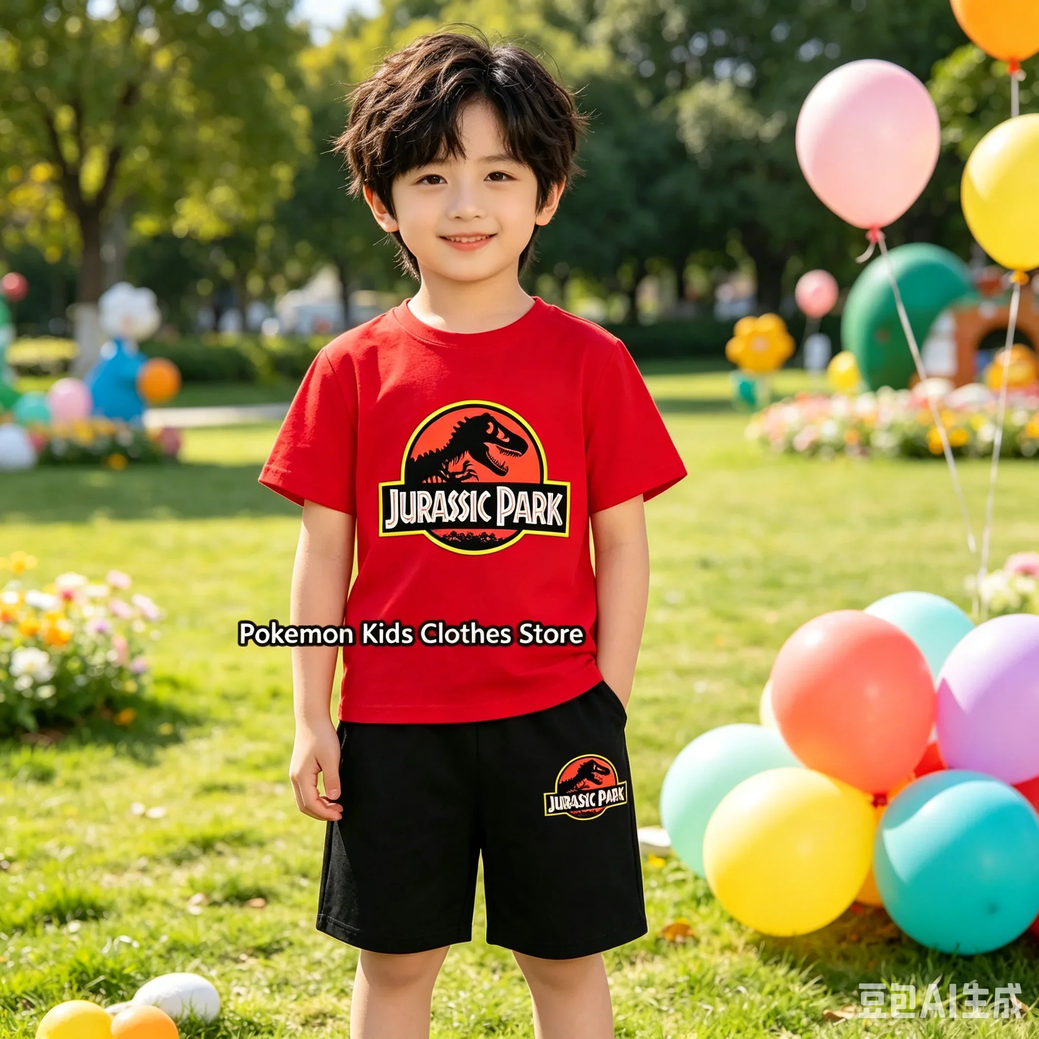 Jurassic Park Unisex Dinosaur Summer Outfit Set Toddler Kids Clothes Boy Girl Short Set Sanrio Design Protective Clothing Access
Jurassic Park Unisex Dinosaur Summer Outfit Set Toddler Kids Clothes Boy Girl Short Set Sanrio Design Protective Clothing Access