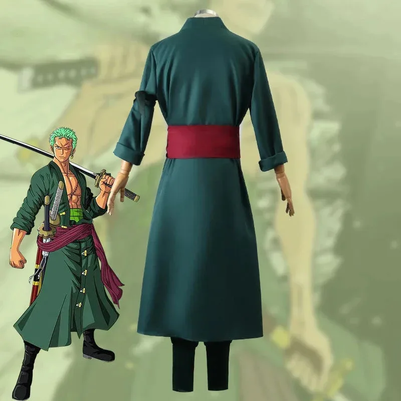 XT8Anime Roronoa Zoro Cosplay Costume Adult Unisex Kimono Uniform Suit Halloween Party Outfit Performance@XT6!
XT8Anime Roronoa Zoro Cosplay Costume Adult Unisex Kimono Uniform Suit Halloween Party Outfit Performance@XT6!