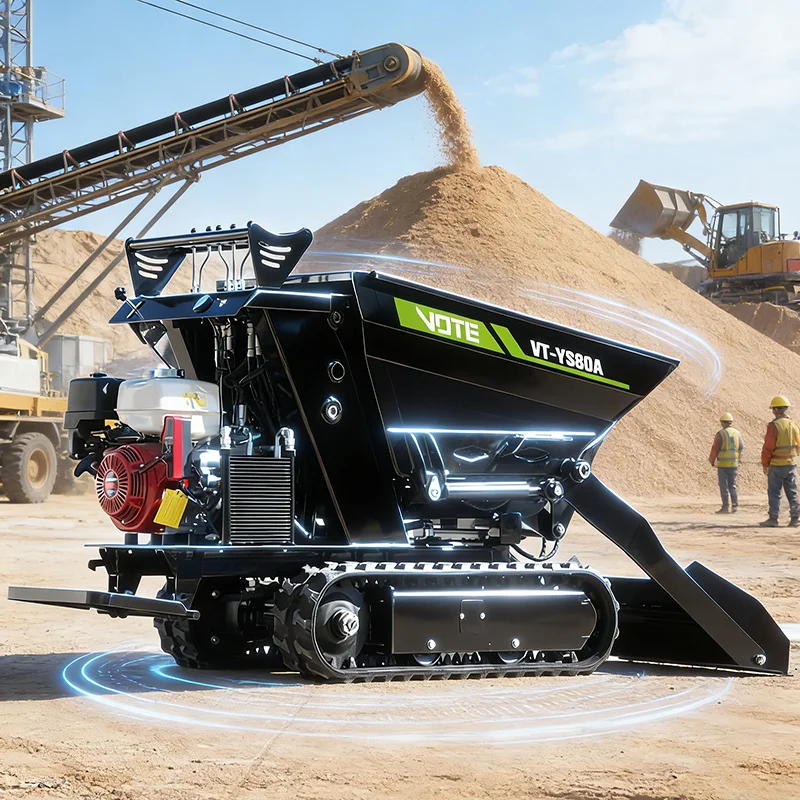 Customized Mini Crawler Dumper Self-Loading Tracked Mini Dumper for Landscaping Agricultural Material Handling
Customized Mini Crawler Dumper Self-Loading Tracked Mini Dumper for Landscaping Agricultural Material Handling