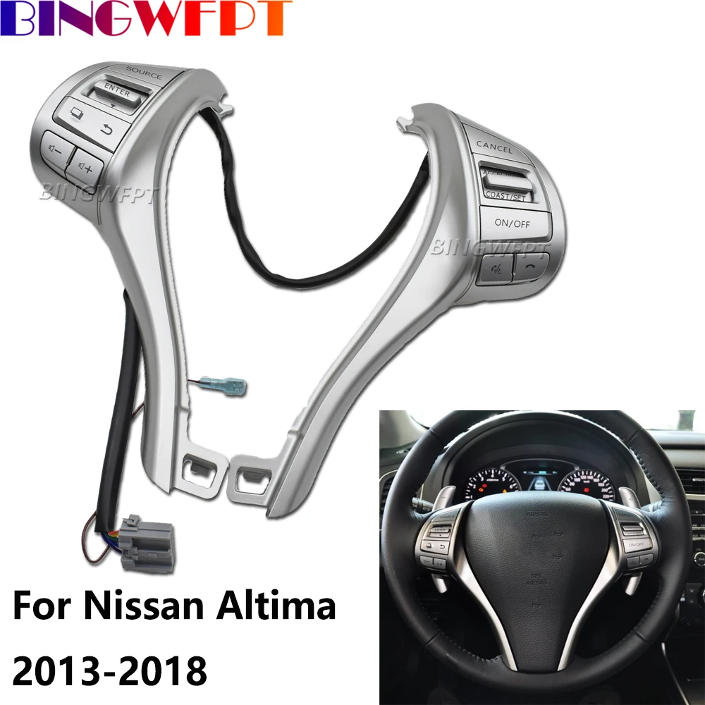25550-3TA3A For Nissan Altima 2013-2018 Tiida 2016-2020 NAVARA 2017-2021 Car Steering Wheel Volume Adjust Cruise Control Switch
25550-3TA3A For Nissan Altima 2013-2018 Tiida 2016-2020 NAVARA 2017-2021 Car Steering Wheel Volume Adjust Cruise Control Switch