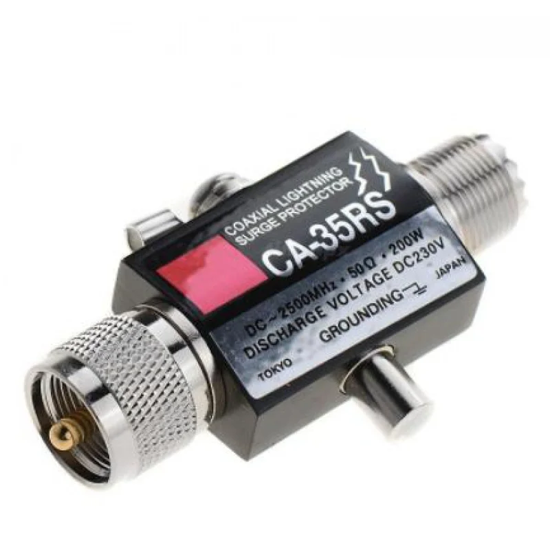 Ca-35Rs Pl259 So239 Radio Connector Adapter Repeater Coaxial Antenna Surge Protector
Ca-35Rs Pl259 So239 Radio Connector Adapter Repeater Coaxial Antenna Surge Protector
