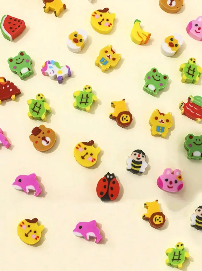 Набор мини-ластиков в виде животных (50/100 шт.) - разнообразные стили, маленькие ластики, подходят для поощрений в классе, подарков на вечеринках и забавных канцелярских принадлежностей, разноцветные
Набор мини-ластиков в виде животных (50/100 шт.) - разнообразные стили, маленькие ластики, подходят для поощрений в классе, подарков на вечеринках и забавных канцелярских принадлежностей, разноцветные