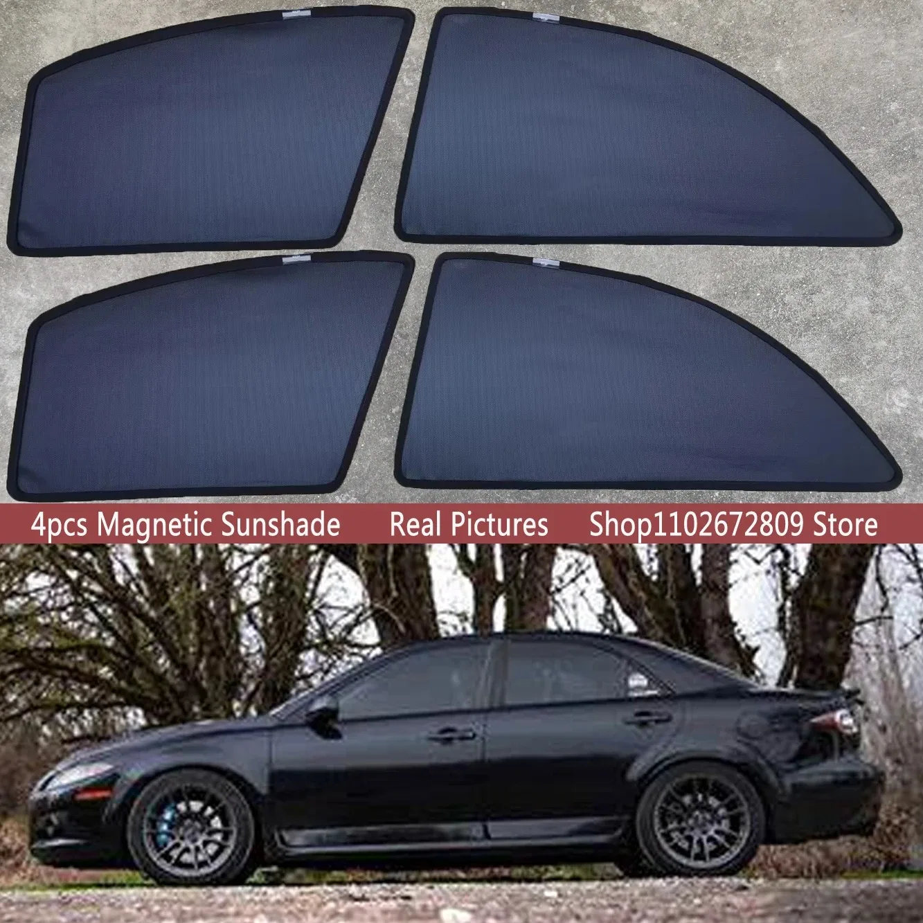 Magnetic Car Sunshade Shield Windshield Frame Curtain Sun Shades For Mazda 6 MPS Atenza 6 Mazdaspeed 2003 - 2008 Accessories
Magnetic Car Sunshade Shield Windshield Frame Curtain Sun Shades For Mazda 6 MPS Atenza 6 Mazdaspeed 2003 - 2008 Accessories