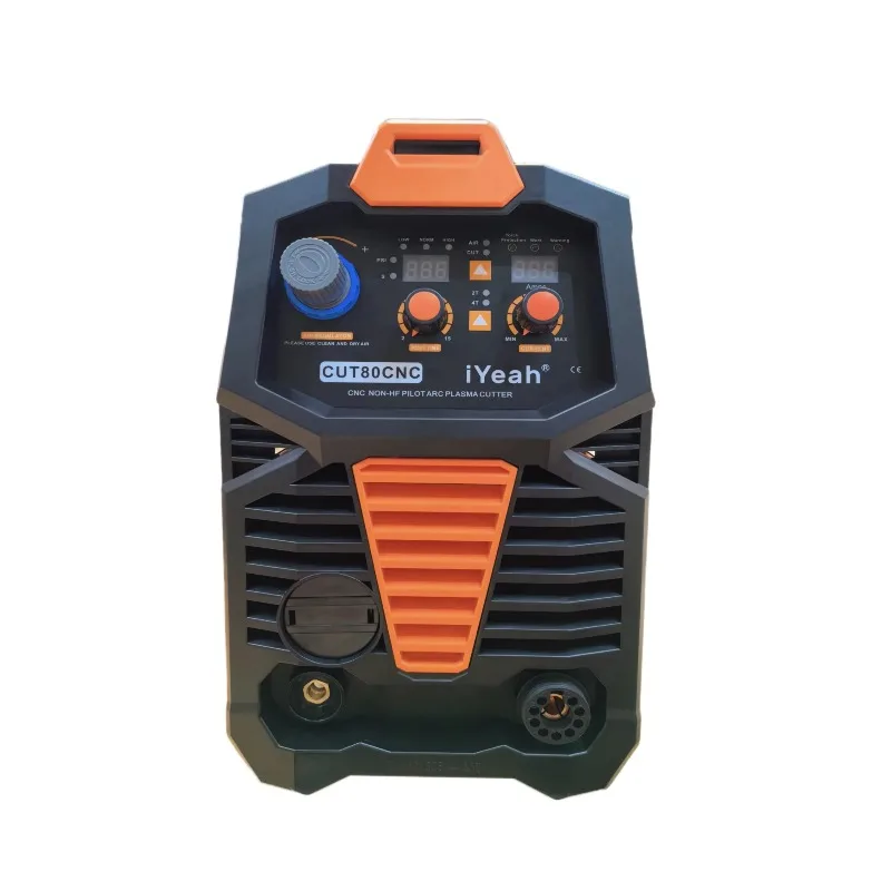 CNC CUT70 CUT80 Non-HF Pilot Arc iYeah Plasma Cutter 220V/380V IGBT Machine With PT80 PTM80 Torch Easy Cutting 30-35mm
CNC CUT70 CUT80 Non-HF Pilot Arc iYeah Plasma Cutter 220V/380V IGBT Machine With PT80 PTM80 Torch Easy Cutting 30-35mm