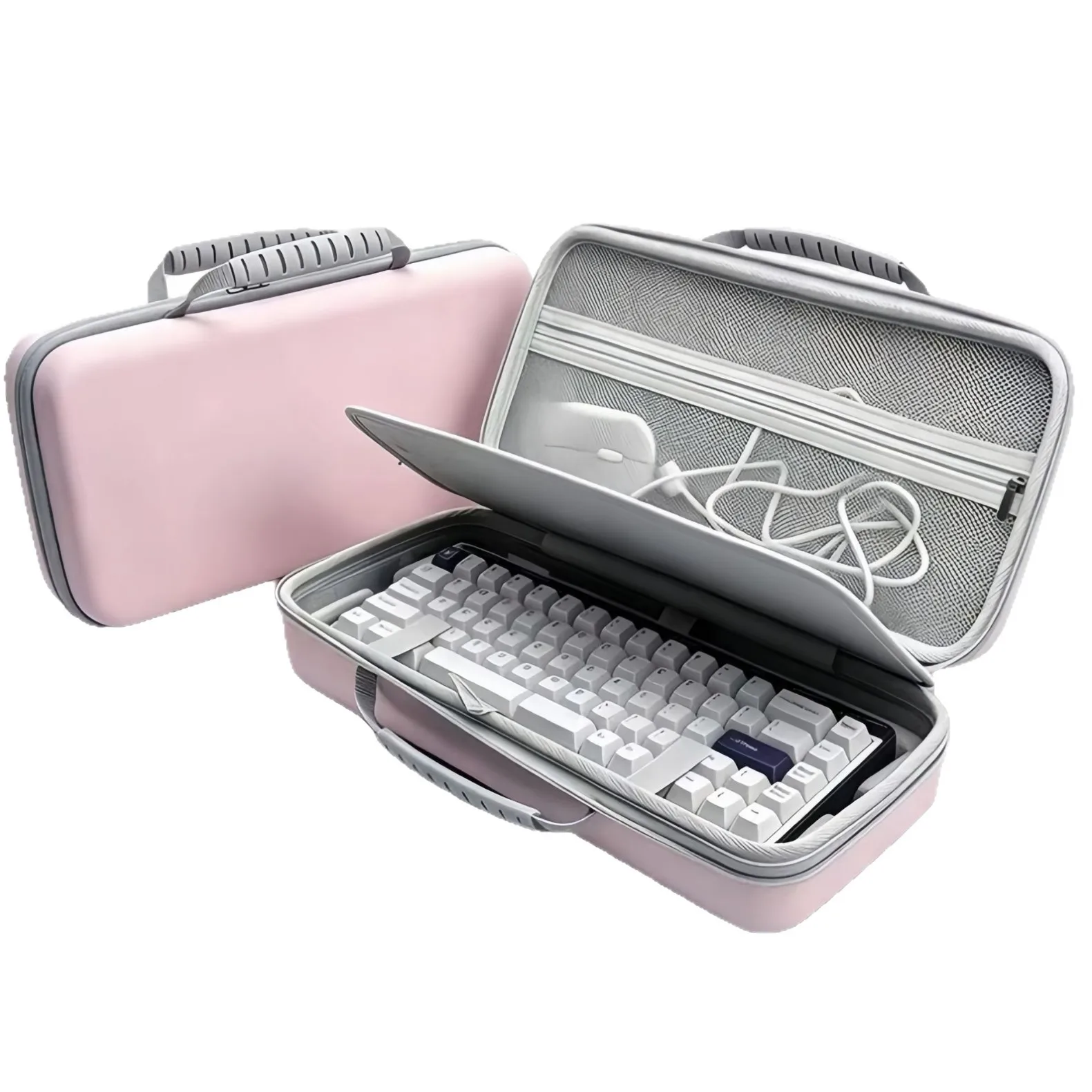 Universal Mechanical Keyboard Storage Hard Bag For 60 68 75 87 98 104 Keys With Numpad Integrated Keyboard Peripheral Organizer
Universal Mechanical Keyboard Storage Hard Bag For 60 68 75 87 98 104 Keys With Numpad Integrated Keyboard Peripheral Organizer