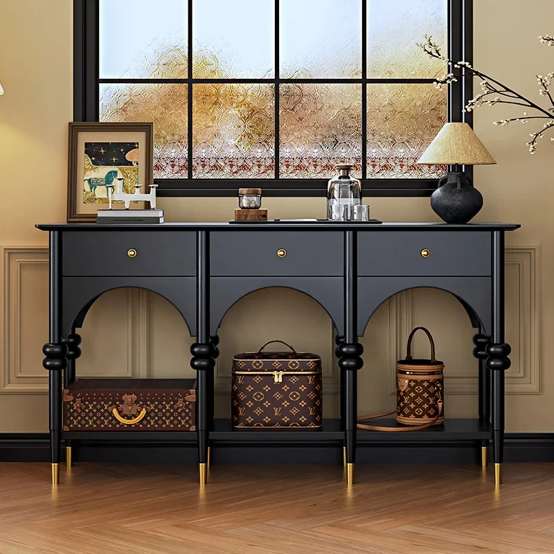 French retro porch cabinet entrance foyer rack living room home locker bar case American porch table
French retro porch cabinet entrance foyer rack living room home locker bar case American porch table