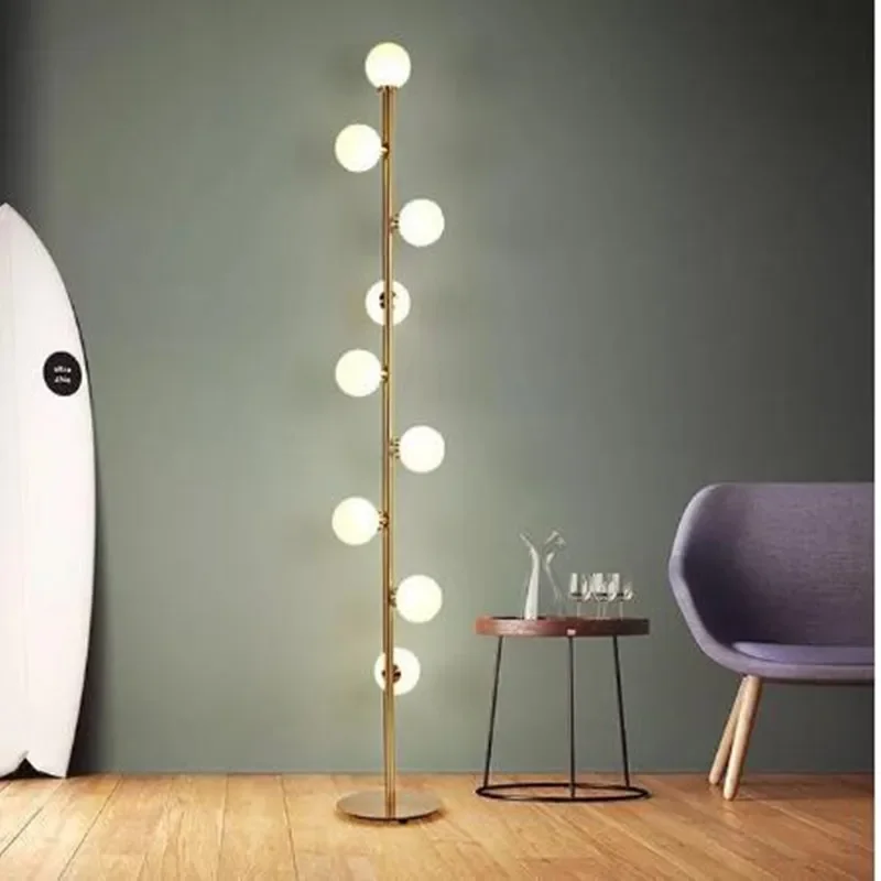 Modern LED Living Room Bedside Lamp Home Decoration Glass Ball Nordic Bedroom Floor
Modern LED Living Room Bedside Lamp Home Decoration Glass Ball Nordic Bedroom Floor