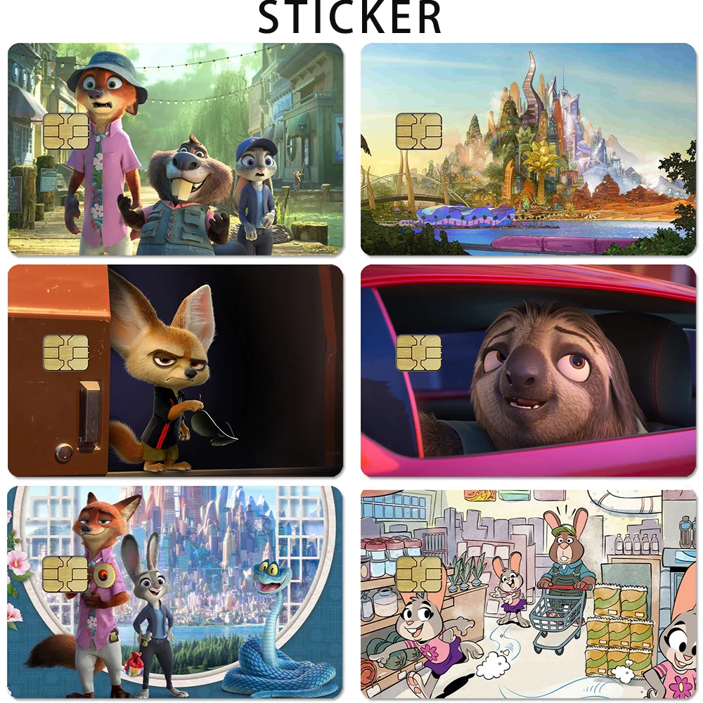Милый анимированный фильм Zootopia2, банковская карта, Ник Джуди, наклейка, пленочная лента, кожа, кредитная карта, дебетовая карта, мультяшные наклейки, маленький чип, подарок
Милый анимированный фильм Zootopia2, банковская карта, Ник Джуди, наклейка, пленочная лента, кожа, кредитная карта, дебетовая карта, мультяшные наклейки, маленький чип, подарок