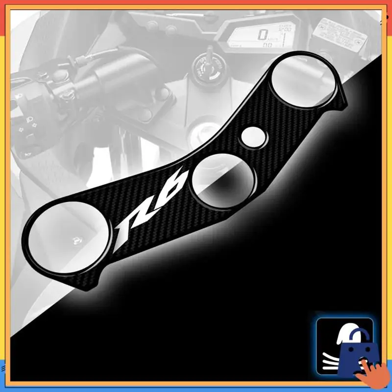 Upgraded 3D Motorcycle Carbon-Look Upper Triple Yoke Cover Protector Decal Sticker Case For Yamaha YZF R6 2006-2016
Upgraded 3D Motorcycle Carbon-Look Upper Triple Yoke Cover Protector Decal Sticker Case For Yamaha YZF R6 2006-2016