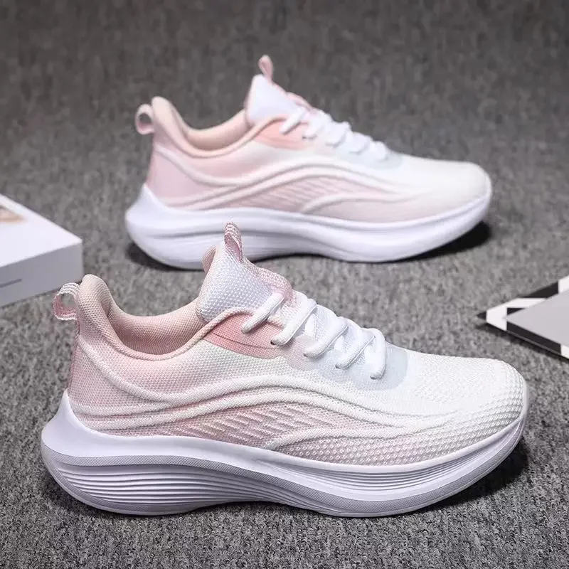 2026 Breathable Lace-up Casual Shoes for Women Air Mesh Athletic Sneakers Lightweight Air Mesh Outdoor Sports Training Shoes
2026 Breathable Lace-up Casual Shoes for Women Air Mesh Athletic Sneakers Lightweight Air Mesh Outdoor Sports Training Shoes