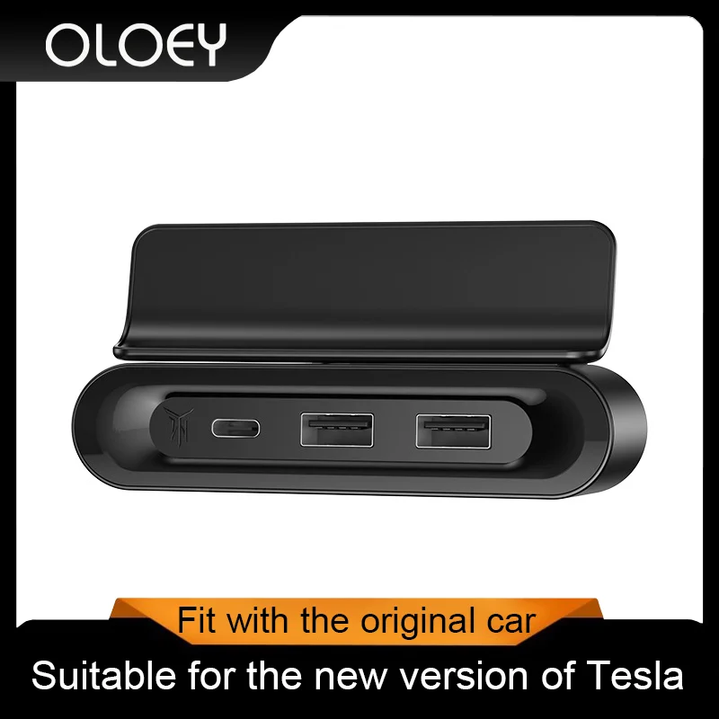 For Tesla Model 3 Highland Model Y 2024 Expansion Dock Central Control Charging Shunt USB HUB Accessories Quick Charger
For Tesla Model 3 Highland Model Y 2024 Expansion Dock Central Control Charging Shunt USB HUB Accessories Quick Charger