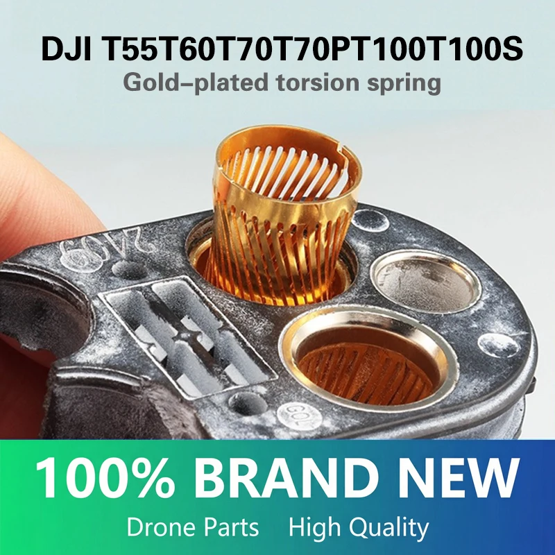 Gold-Plated Torsion Spring Battery Socket Connector for DJI Agras T100S T100 T70S 70P T70 T60 T55 Plant Protection Drone Parts
Gold-Plated Torsion Spring Battery Socket Connector for DJI Agras T100S T100 T70S 70P T70 T60 T55 Plant Protection Drone Parts