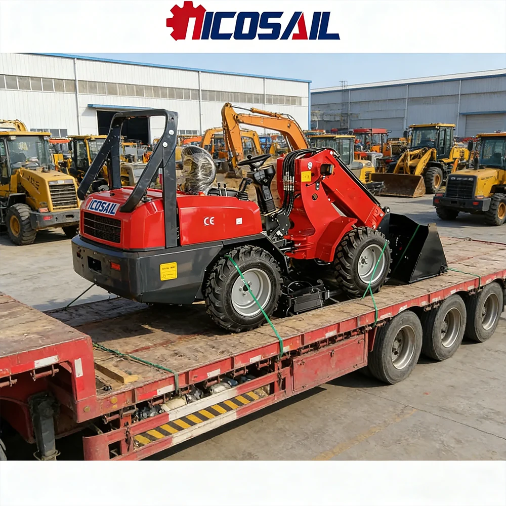 Nicosail Compact Telescopic Loader 4WD High Load Capacity Durable Chassis Stable Performance for Farm Ranch Construction
Nicosail Compact Telescopic Loader 4WD High Load Capacity Durable Chassis Stable Performance for Farm Ranch Construction