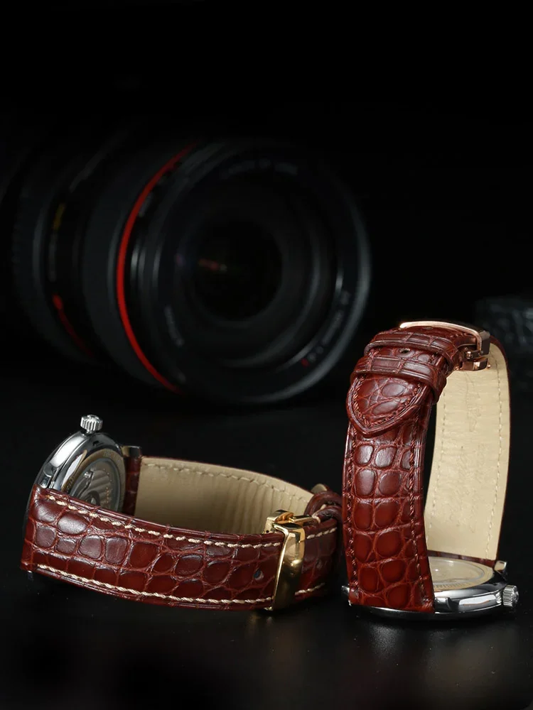 Genuine Crocodile Watchbands for Longines Omega Cartier Mido Daniel Wellington Waterproof Durable Strap 14 16 17 18 19 20 22mm
Genuine Crocodile Watchbands for Longines Omega Cartier Mido Daniel Wellington Waterproof Durable Strap 14 16 17 18 19 20 22mm