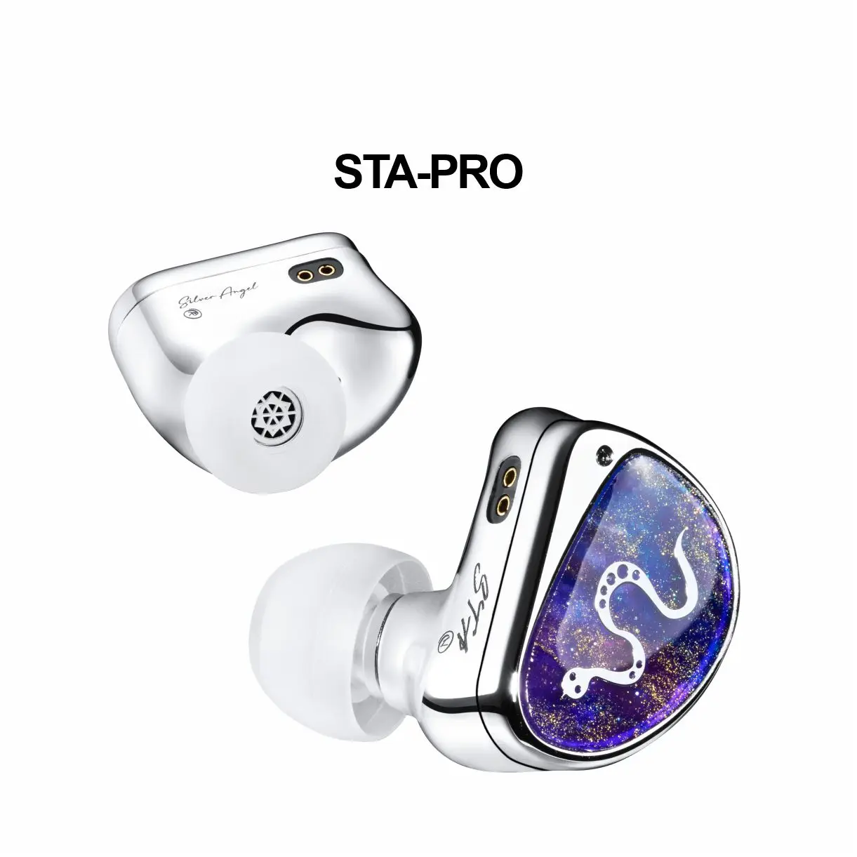 TFZ EarAcoustic Audio Silver Angel STA-Pro 10MM +6MM Polymer Diaphragm HiFi Music Monitor DJ Studio Audiophiles In-Ear Earphones
TFZ EarAcoustic Audio Silver Angel STA-Pro 10MM +6MM Polymer Diaphragm HiFi Music Monitor DJ Studio Audiophiles In-Ear Earphones