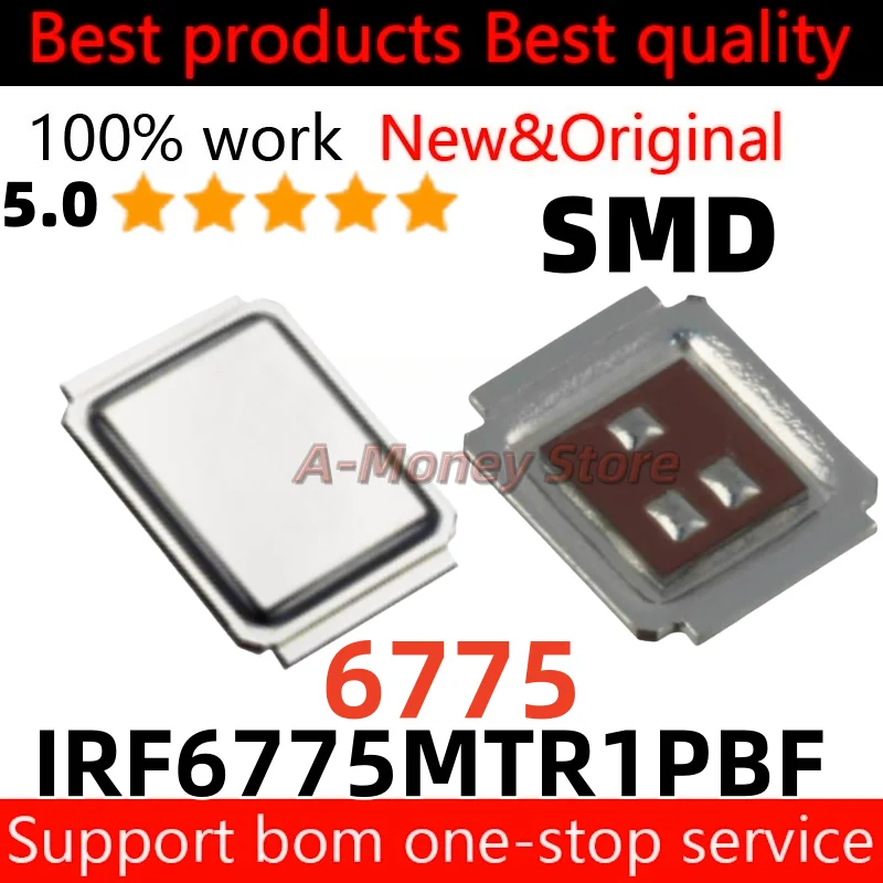 (10-50pcs)6775 IR6775 IRF6775 IRF6775MTR1PBF SMD
(10-50pcs)6775 IR6775 IRF6775 IRF6775MTR1PBF SMD