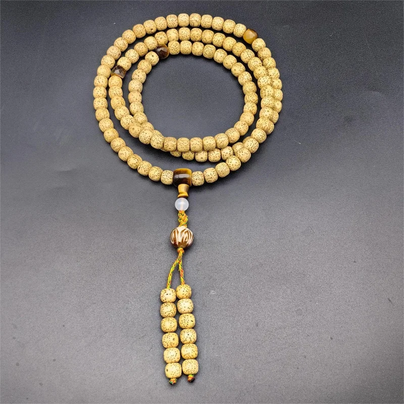 7X9MM Moon Chicken Oil Yellow With Tiger Eye Stone Three-Way Spacer Bead Bodhi Root
7X9MM Moon Chicken Oil Yellow With Tiger Eye Stone Three-Way Spacer Bead Bodhi Root