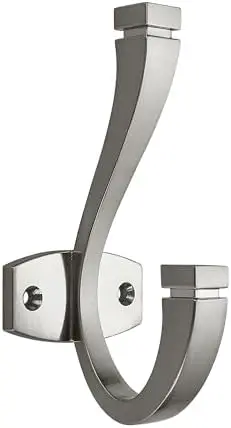 Набор из 3 крючков для одежды SAILING из матового никеля - Декоративные настенные крючки для ванной, спальни, кухни - Для хранения полотенец, халатов, одежды
Набор из 3 крючков для одежды SAILING из матового никеля - Декоративные настенные крючки для ванной, спальни, кухни - Для хранения полотенец, халатов, одежды