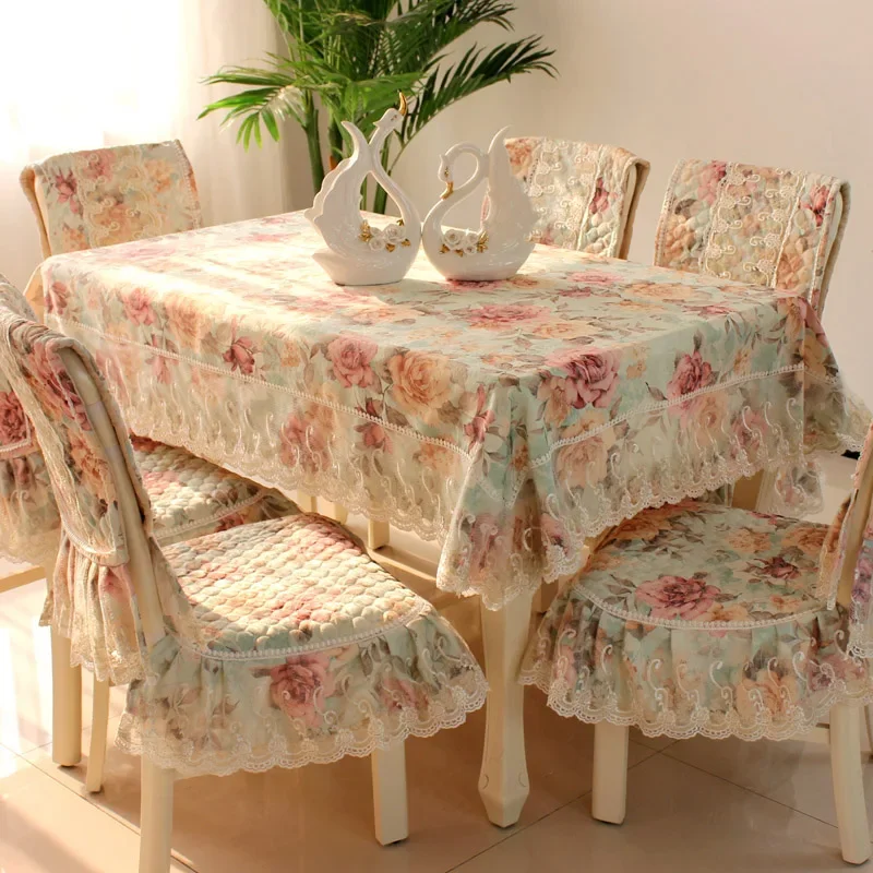 Grade Classical Top exquisite Polyester-cotton table cloth chair covers cushion chair cover Pastoral lace cloth set tablecloths
Grade Classical Top exquisite Polyester-cotton table cloth chair covers cushion chair cover Pastoral lace cloth set tablecloths