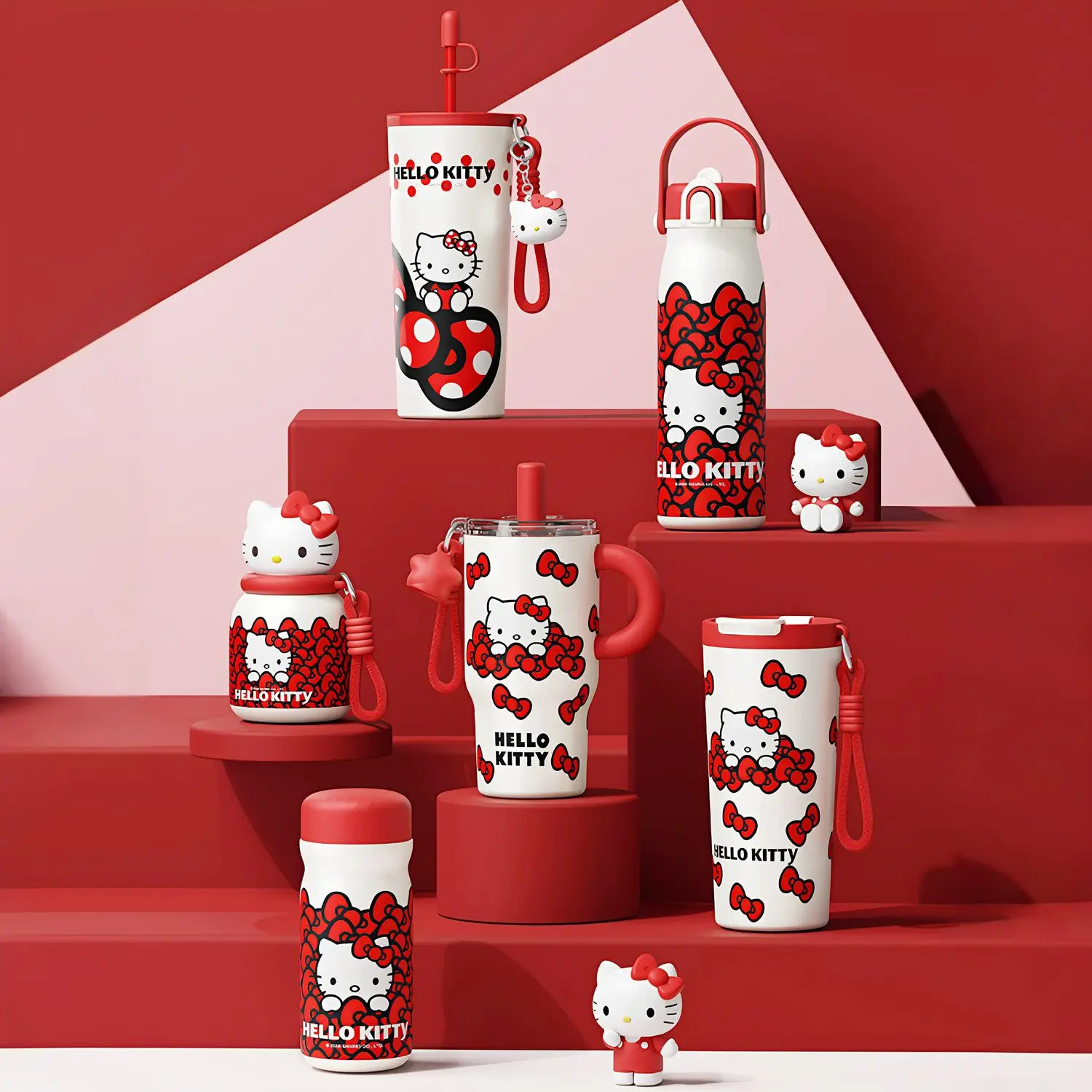 Anime Sanrio Hello Kitty Red Series 316 Stainless Steel Thermos Cup for Women Students High Cute Portable Water Bottle Kawaii
Anime Sanrio Hello Kitty Red Series 316 Stainless Steel Thermos Cup for Women Students High Cute Portable Water Bottle Kawaii