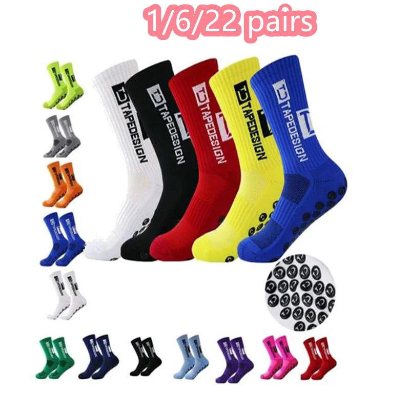 1/6/22 pairs Non Slip Soccer Socks Men Non Skid Grip Football Basketball Sport Cycling Socks
1/6/22 pairs Non Slip Soccer Socks Men Non Skid Grip Football Basketball Sport Cycling Socks