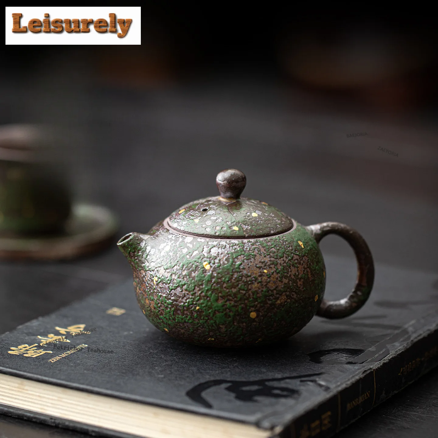 Sprinkle Gold Wizard Green Teapot Traditional Tea Infuser Pot Household Tea Maker Kettle With Strainer Drinkware Collection Gift
Sprinkle Gold Wizard Green Teapot Traditional Tea Infuser Pot Household Tea Maker Kettle With Strainer Drinkware Collection Gift