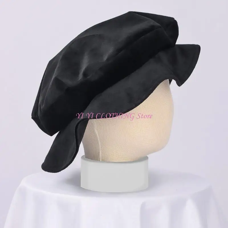 N5KF Medieval Hat With Soft Fabric And Timeless Design Flat Cap For Renaissance Fairs And Everyday Fashion
N5KF Medieval Hat With Soft Fabric And Timeless Design Flat Cap For Renaissance Fairs And Everyday Fashion
