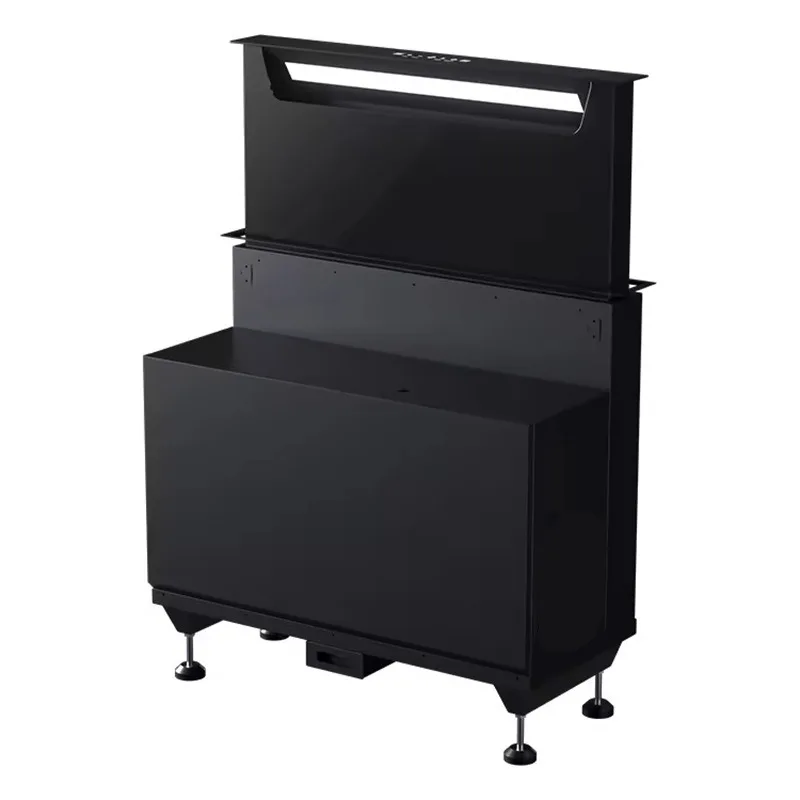 Domestic circulation flue-free DC frequency conversion hidden countertop lift range hood
Domestic circulation flue-free DC frequency conversion hidden countertop lift range hood