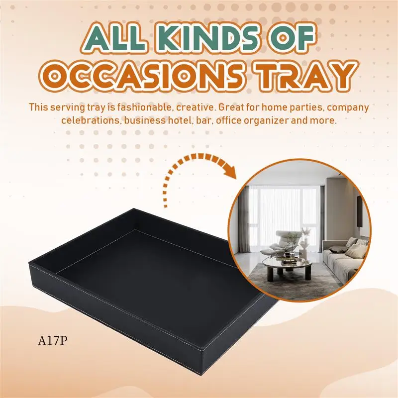AP-PU Leather Valet Tray Organizer,Catchall Tray Decorative Desktop Storage Organizer Tray For Change, Coin,Key,Phone
AP-PU Leather Valet Tray Organizer,Catchall Tray Decorative Desktop Storage Organizer Tray For Change, Coin,Key,Phone