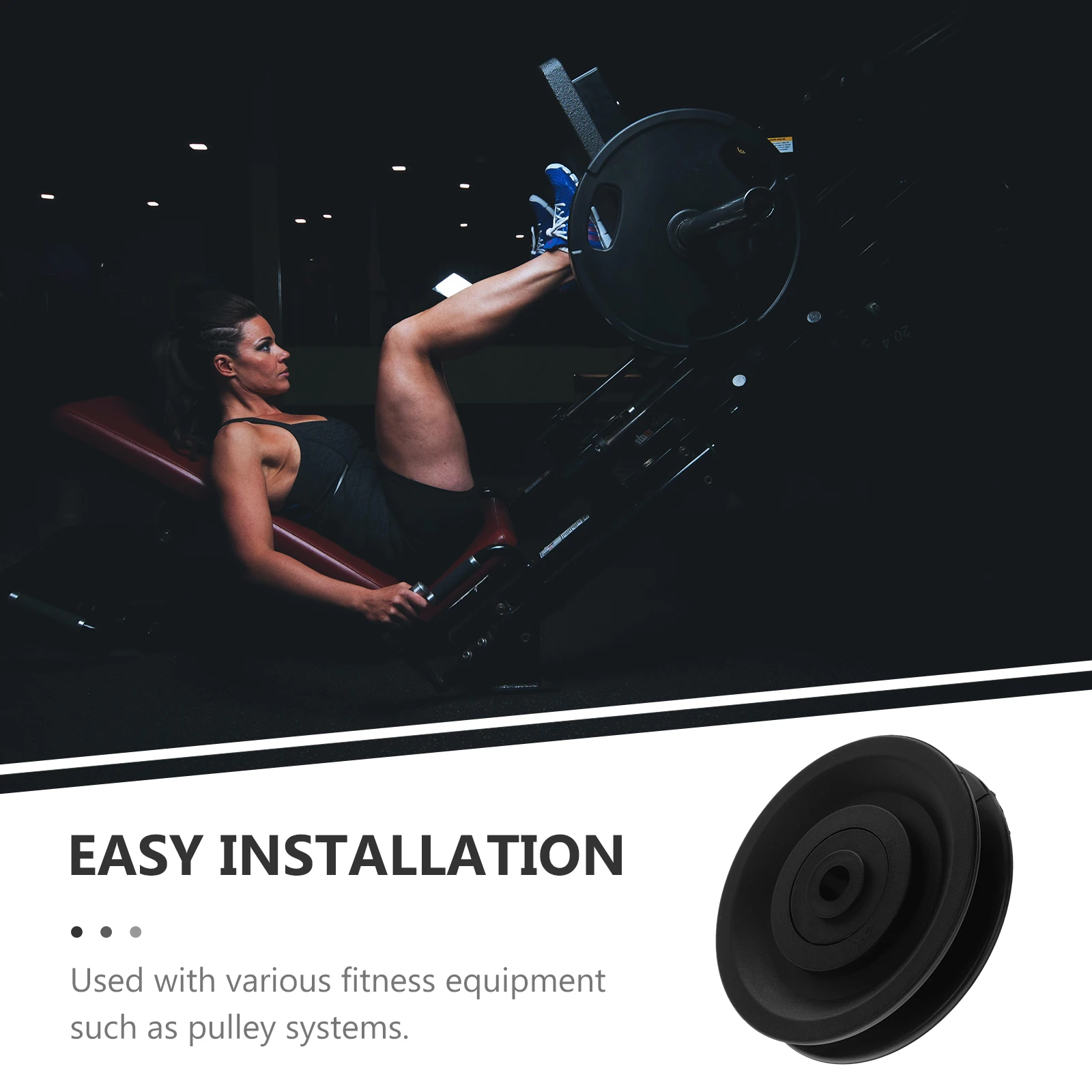 4pcs Rollers Fitness Equipment Gym Cable Durable Slippage Resistant Non Slip Easy Installation Home Gym Replacement Cables
4pcs Rollers Fitness Equipment Gym Cable Durable Slippage Resistant Non Slip Easy Installation Home Gym Replacement Cables