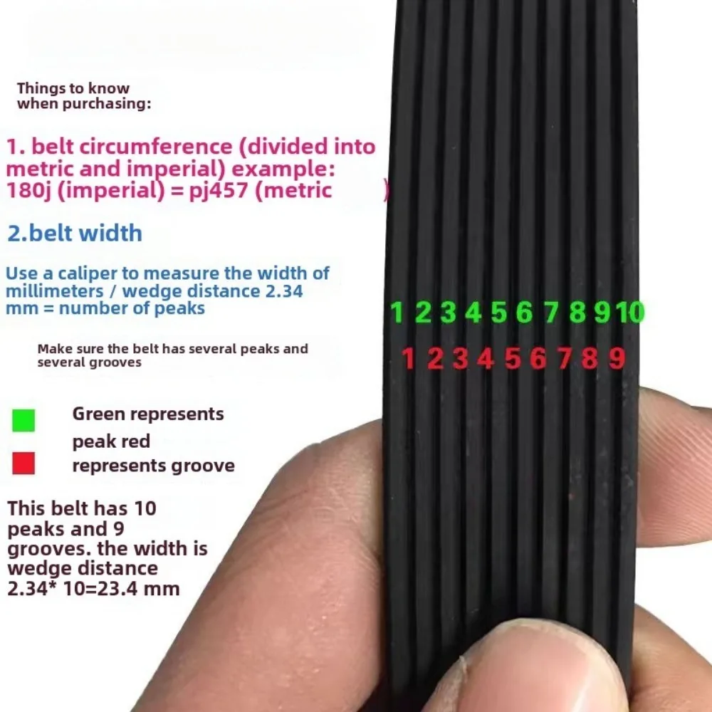 2 шт. ремня для двигателя 148J/PJ375, приводной ремень 1 2 3 4 5 6 7 8 9 10PJ375
2 шт. ремня для двигателя 148J/PJ375, приводной ремень 1 2 3 4 5 6 7 8 9 10PJ375