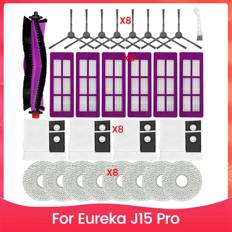 For Eureka J15 Pro For Eureka J15 Pro Robot Vacuum Cleaner Vacuum Cleaner Accessories
For Eureka J15 Pro For Eureka J15 Pro Robot Vacuum Cleaner Vacuum Cleaner Accessories