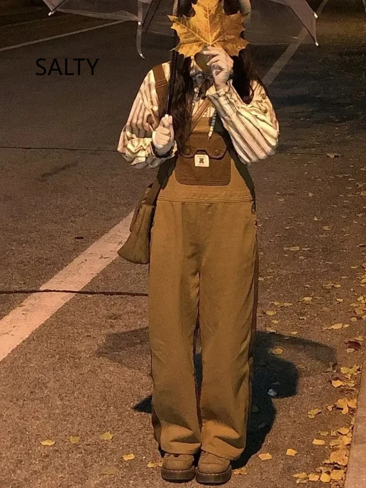 2026 Denim Jumpsuit Overalls Woman Cute Girls Blue Loose Casual Wide Leg Pants Jeans Women Trousers
2026 Denim Jumpsuit Overalls Woman Cute Girls Blue Loose Casual Wide Leg Pants Jeans Women Trousers