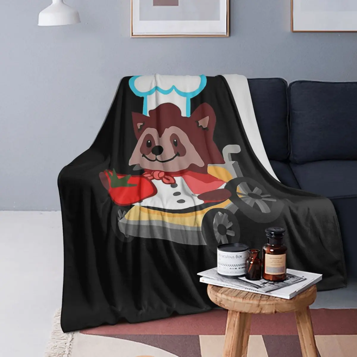 Cute Overcooked Wheelchair Raccoon Chef Gift Blanket Soft Warm Flannel Throw Blanket Bedspread for Bed Living room Picnic
Cute Overcooked Wheelchair Raccoon Chef Gift Blanket Soft Warm Flannel Throw Blanket Bedspread for Bed Living room Picnic