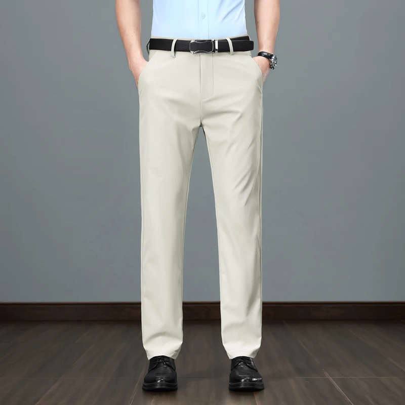 Мужские брюки прямого кроя для офиса и повседневной носки - Модные легкие эластичные классические брюки-костюм 2026 года
Мужские брюки прямого кроя для офиса и повседневной носки - Модные легкие эластичные классические брюки-костюм 2026 года